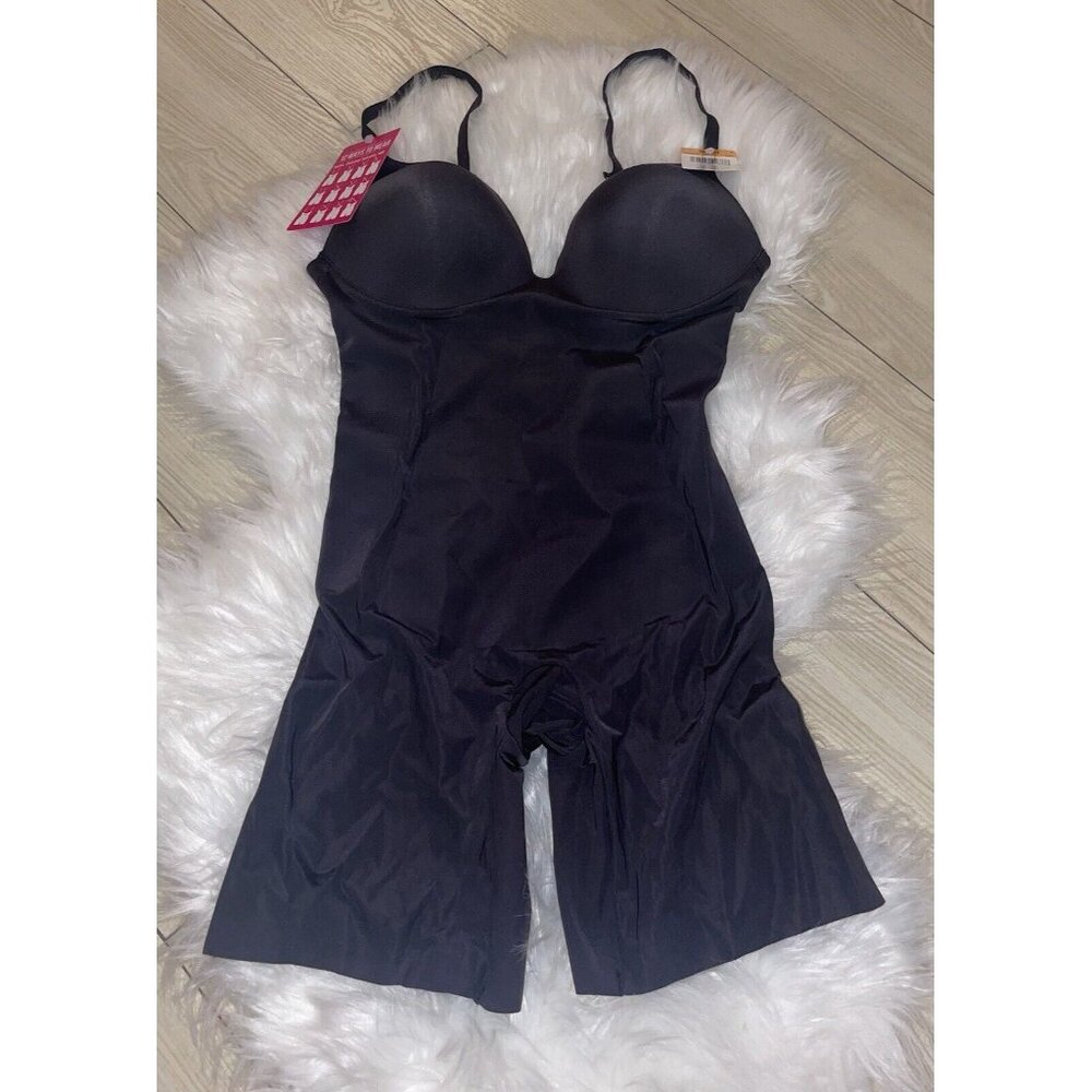Maidenform DMS089 Womens Multiway Body Shaper Cool Comfort Fabric S Small Black